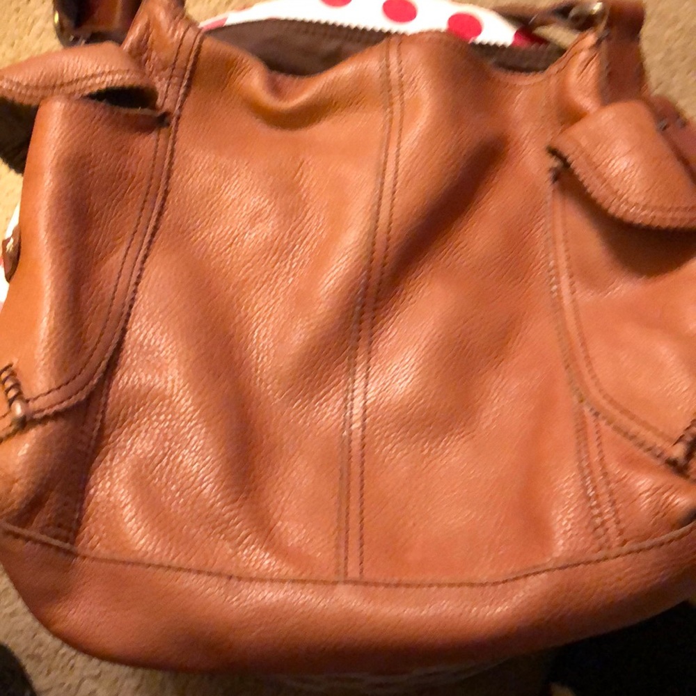 BEAUTIFUL Lucky large leather shoulder bag